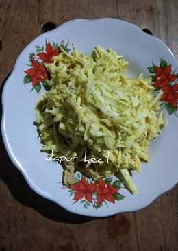 Lawar putih / lawar be siap /lawar ayam khas bali