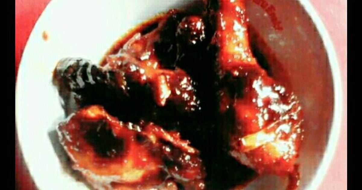 Resep Ayam bumbu rujak ala ayu fauziah