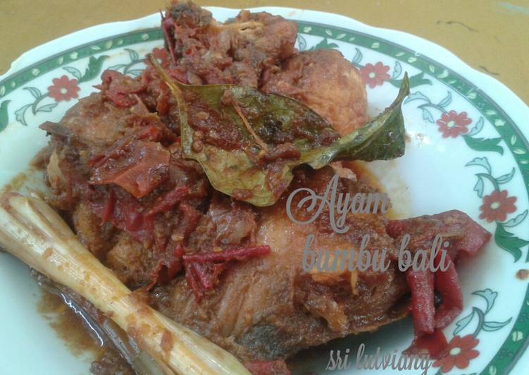  Resep Ayam bumbu bali tanpa santan oleh Sri Lutviany Cookpad