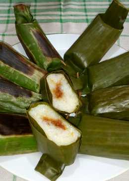 Lemper isi abon #bakar vs kukus