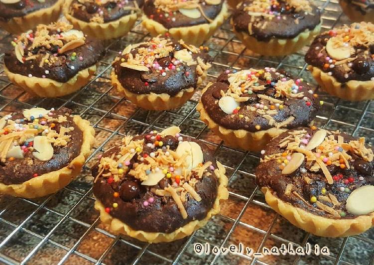 resep lengkap untuk Brownies pie