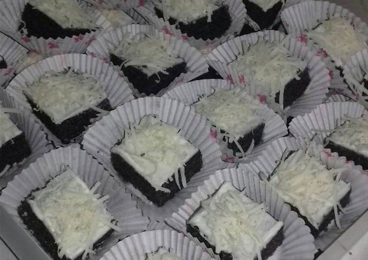 resep masakan Bolu ketan hitam keju