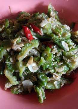 Tumis Pare udang rebon ala telolet