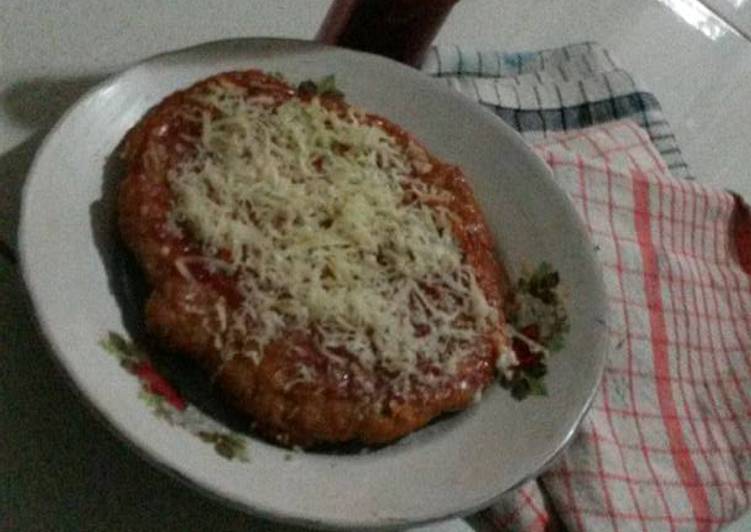 resep makanan Chiken Nugget Pizza