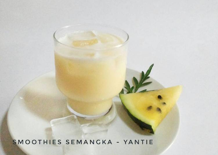 resep Smoothies semangka (#PR_smoothies)