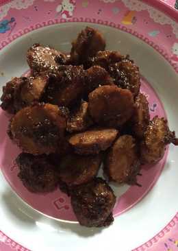 Bakso bakar bumbu kacang