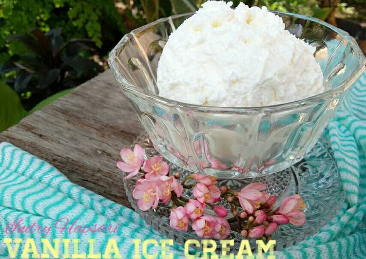 gambar untuk resep makanan Vanilla Ice Cream