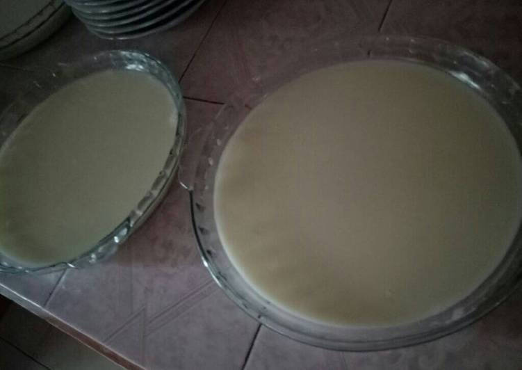 resep masakan Pudding Tahu