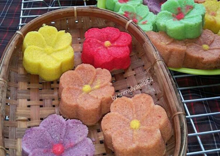 resep lengkap untuk Bolu kukus singkong