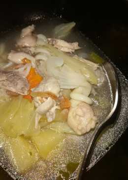 Chicken soup mantap jiwaaaa