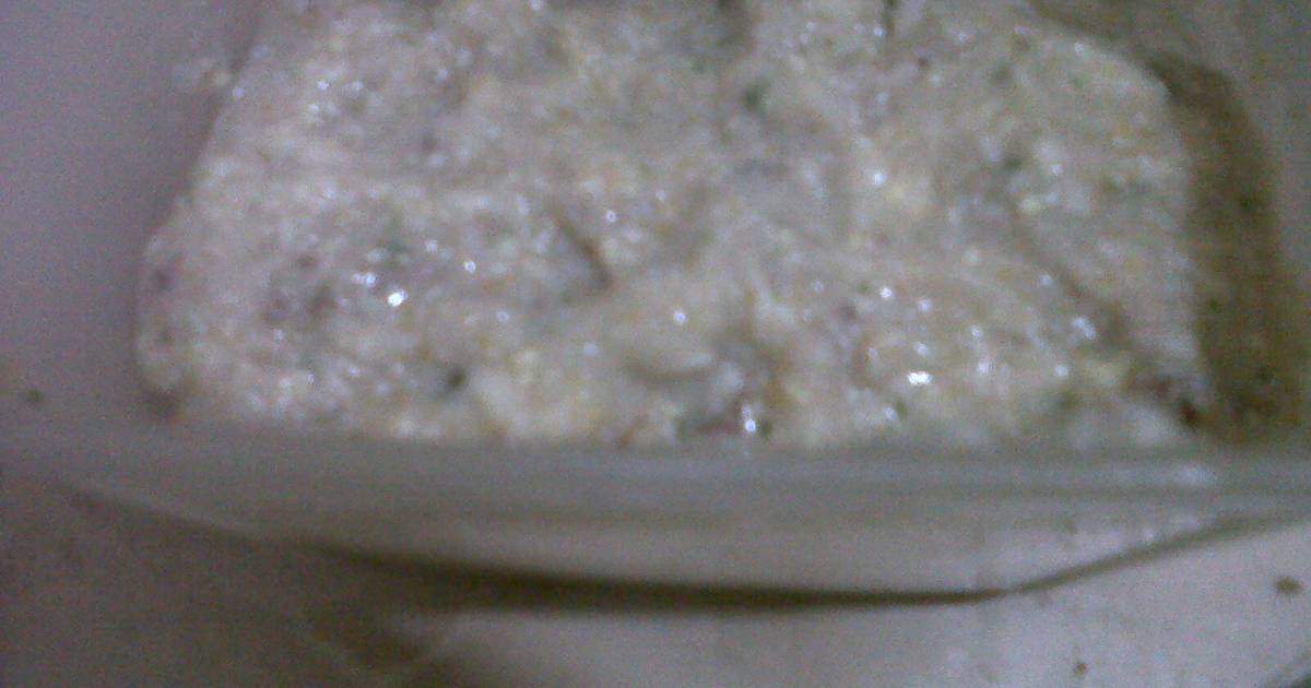 Resep Mpasi Bubur Beras Merah + oleh arneldini - Cookpad