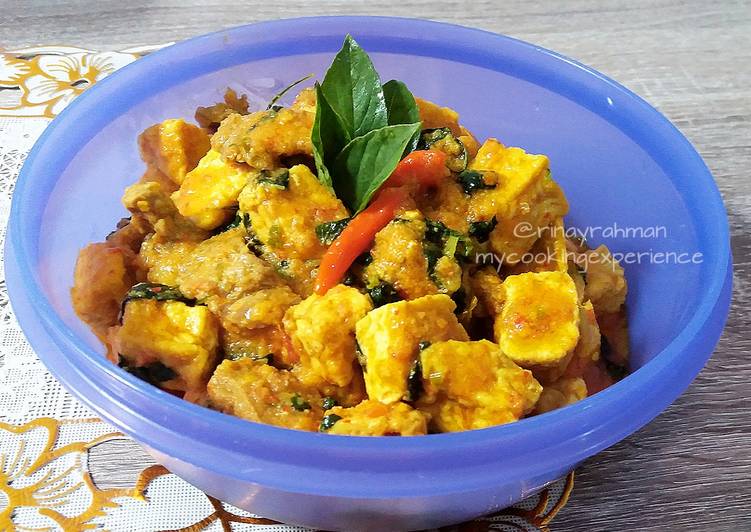 resep lengkap untuk Daging Tahu Tempe Woku