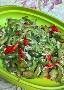 Tumis pare teri Medan