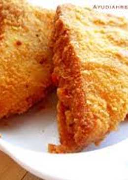 Roti goreng isi jagung,keju,susu kental manis vanilla