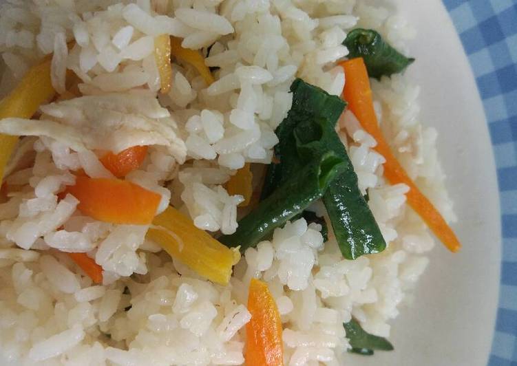 gambar untuk resep Nasi Goreng Sehat Sayur & Ayam