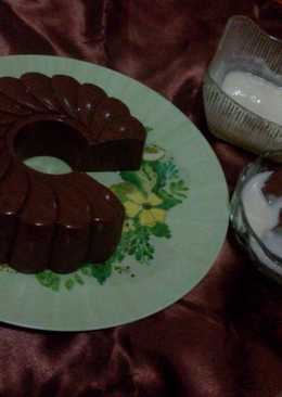 Puding Coklat Vla Keju