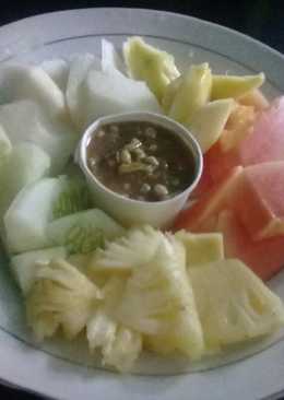 Rujak manis..segar.