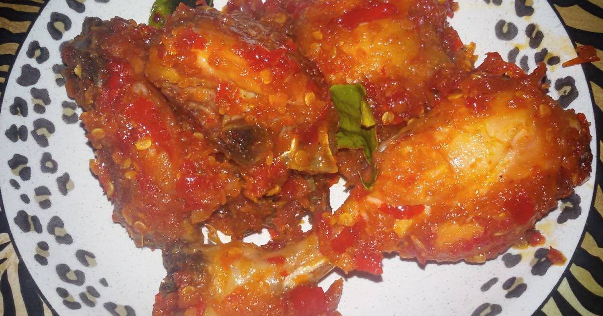 Resep Ayam Goreng Sambal Terasi ala Reski Ramadhani