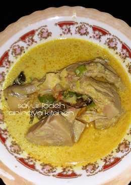 Sayur lodeh spesial anti ribet