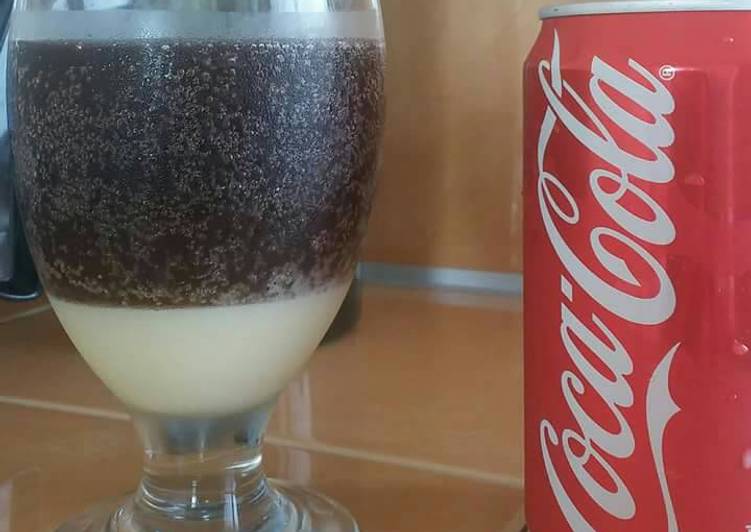 gambar untuk cara membuat Soda Susu Gembira : Cara Lain Menikmati Coca Cola