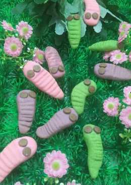 #28 Larva Cookies (rasa Cocopandan)