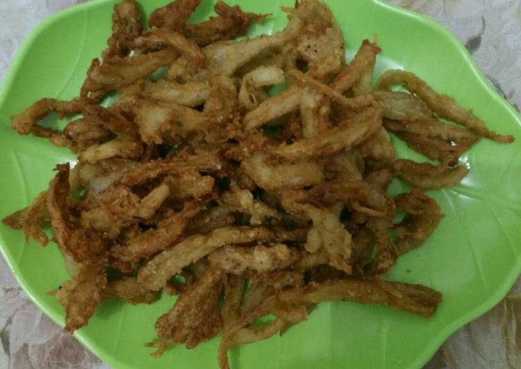 gambar untuk cara membuat Jamur Crispy suir-suir