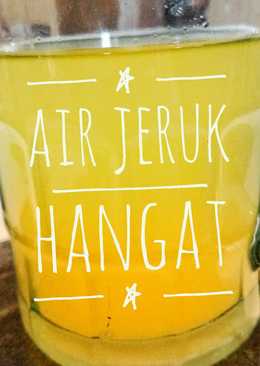 Air Jeruk Hangat #BikinRamadanBerkesan