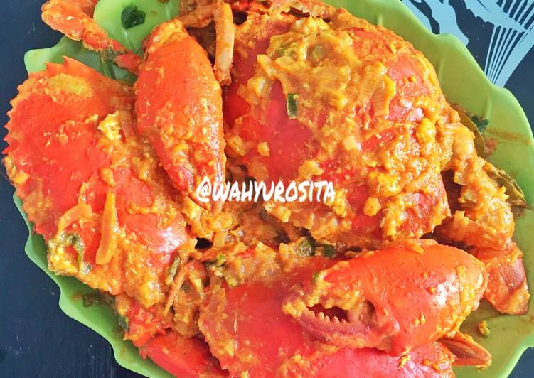 resep makanan Kepiting Saus Padang