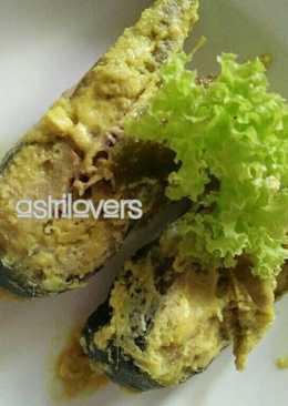 Ikan pepes patin happy call daun pisang