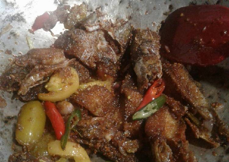 resep makanan Oseng iwak samu pakasam haruan