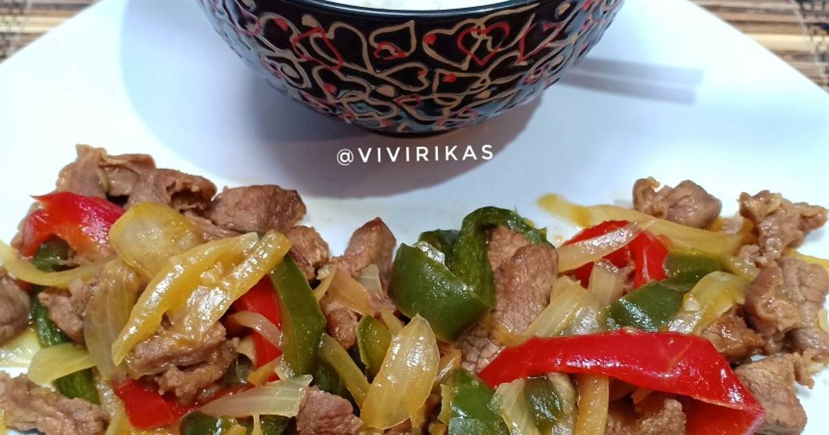 1 777 resep  beef teriyaki  enak dan sederhana Cookpad