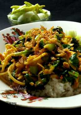 Nasi Sayur a la Â warung Pak Djo Surabaya Â #pr_homemadestreetfood