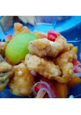 Ikan Patin tepung saus salsa