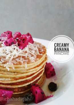 #Maree Creamy Banana Pancake (takaran sendok)