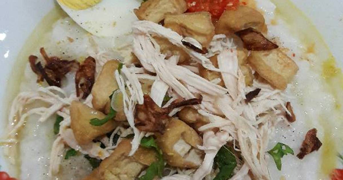 Resep Bubur ayam ala Alfieny Putri