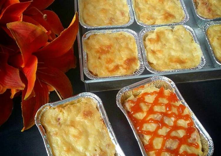 resep lengkap untuk Macaroni schotel panggang