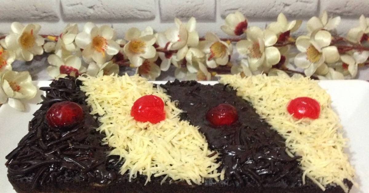 Resep Brownis kukus coklat keju