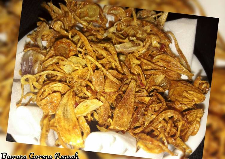 Bawang goreng renyah