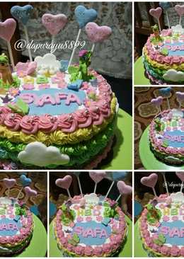 Kue ultah little pony