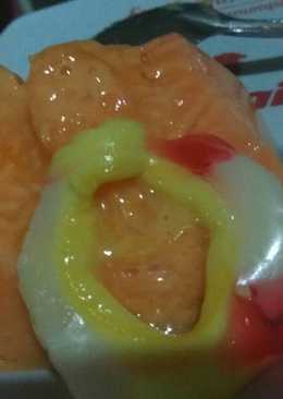 Puding mangga yogurt keju+yupi