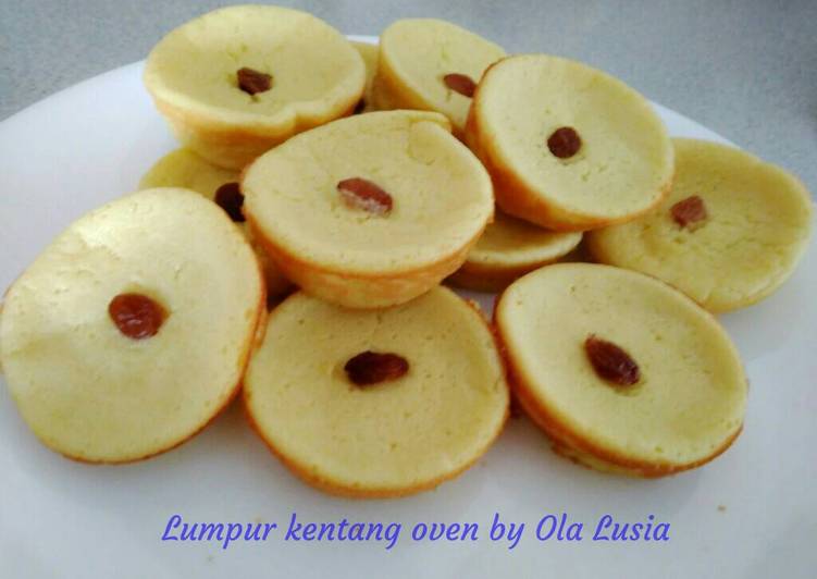 cara membuat Kue lumpur oven