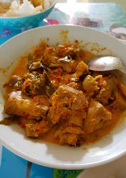 Gulai ayam dan nangka