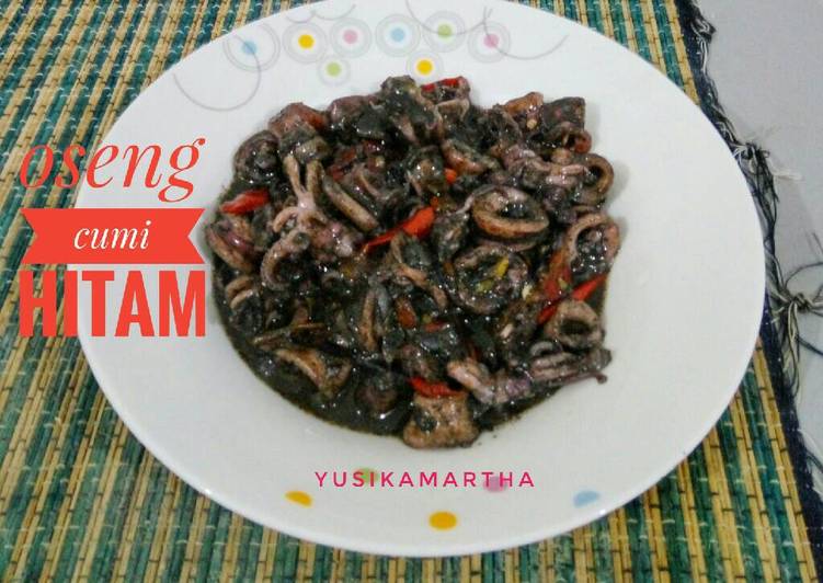 gambar untuk resep Tumis cumi hitam