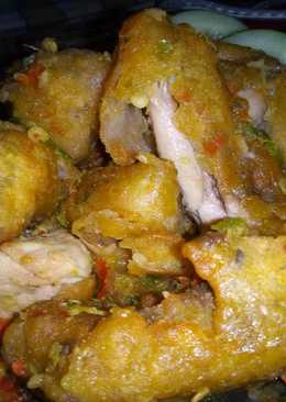 Ayam geprek endes