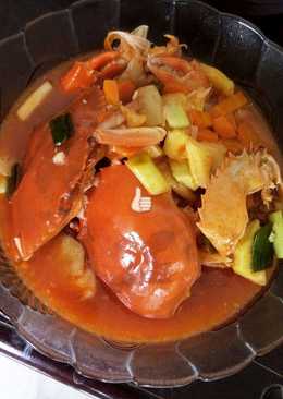 Kepiting saus asam manis