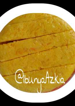 Bolu labu kuning cemilan baby