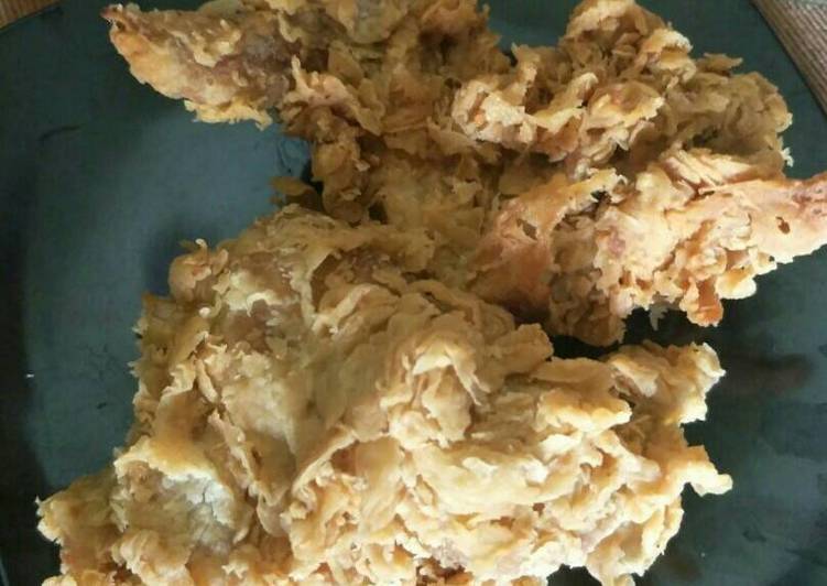 resep makanan Ayam krispy awet Renyah