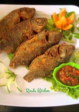 Lalapan Ikan Goreng Crispy Berbumbu