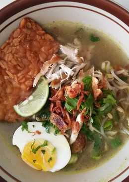 Soto ayam ala rumahan