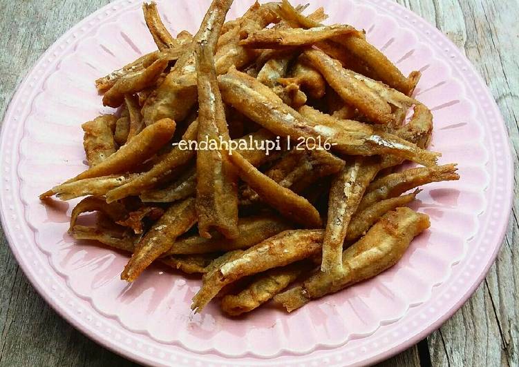 resep makanan Teri Basah Goreng Garing